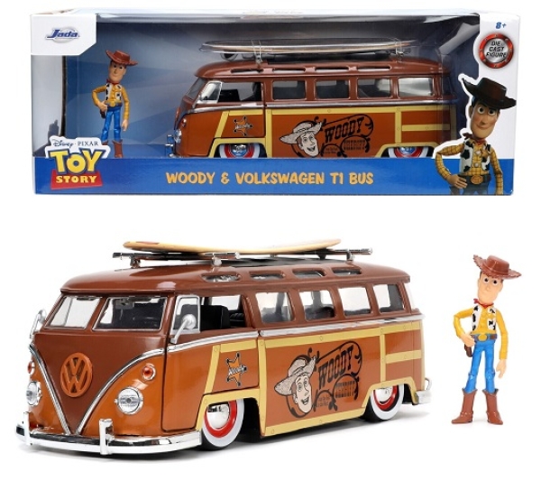 253155000 Toy Story Woody & Volkswaren T1 Bus 1:24